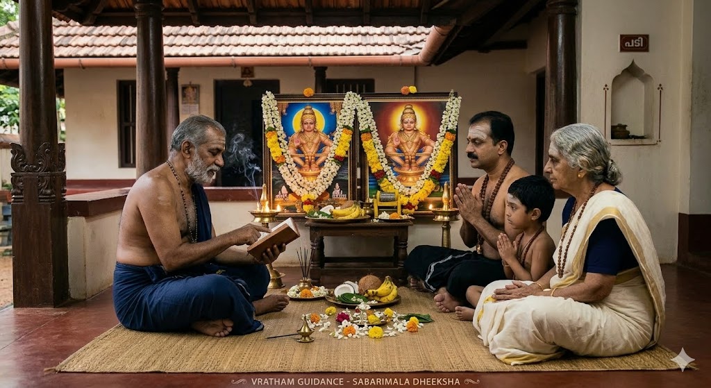 Vratham guidance and devotee discipline